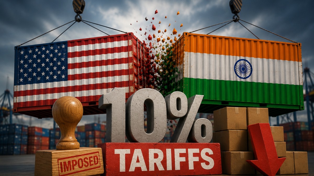 US imposes 10% tariffs on goods imported from India on forced labour issue