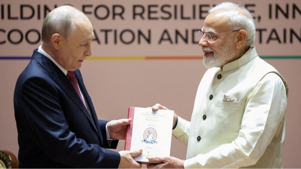 President Putin gets the most favorable press in India?