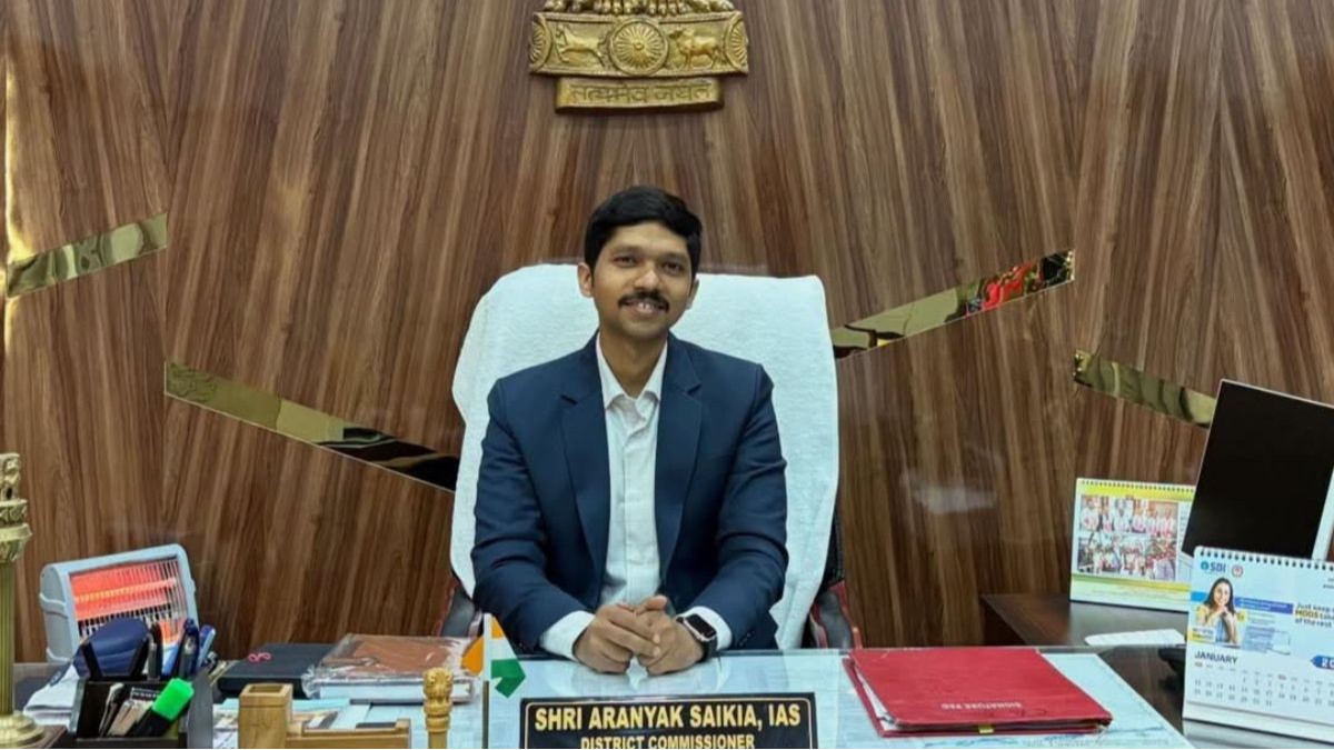 Aranyak Saikia becomes Nagaon District Collector